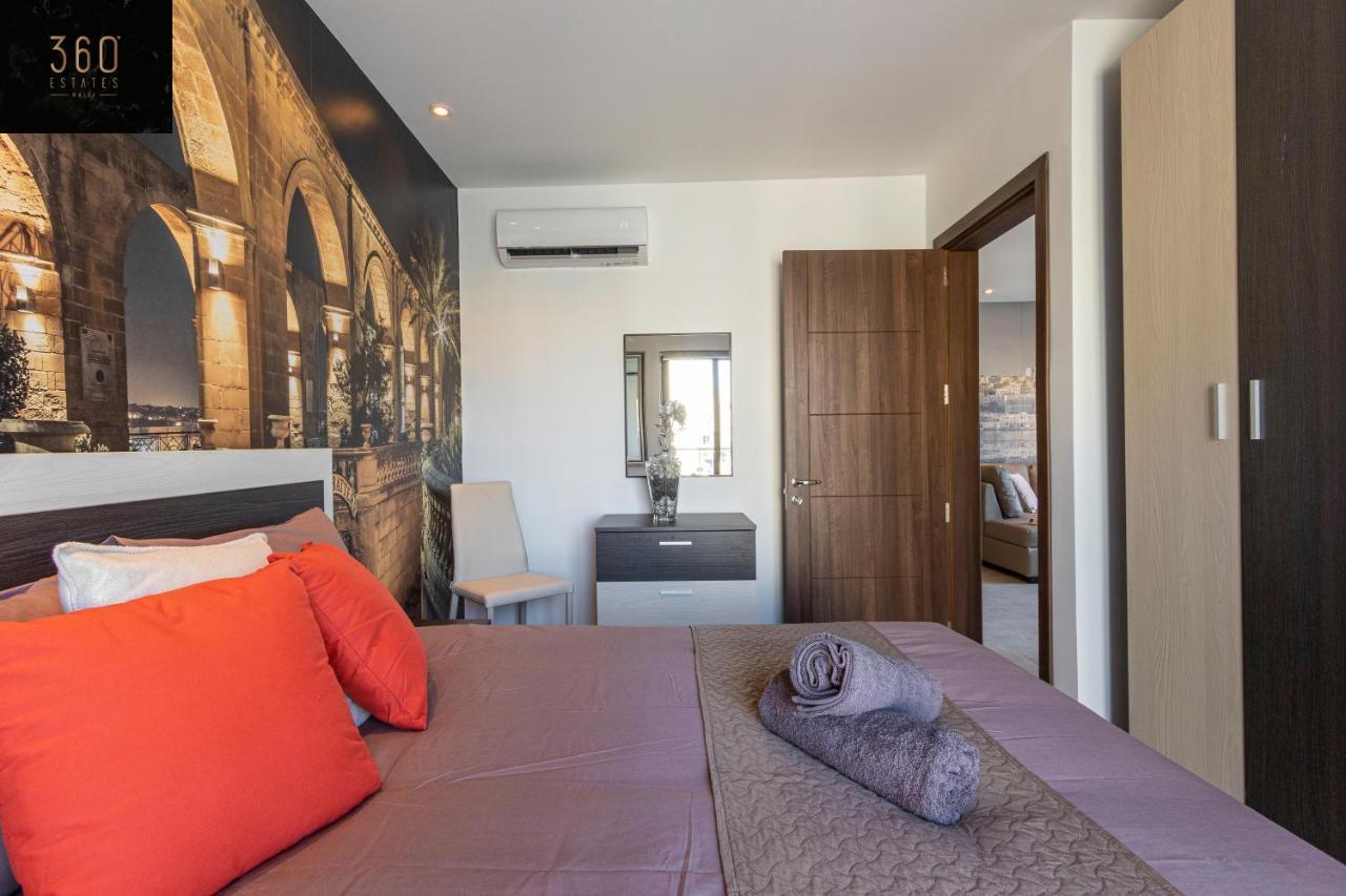 High-End Central Apt With Comfy Bed & Super Wifi By 360 Estates San Ġwann Esterno foto