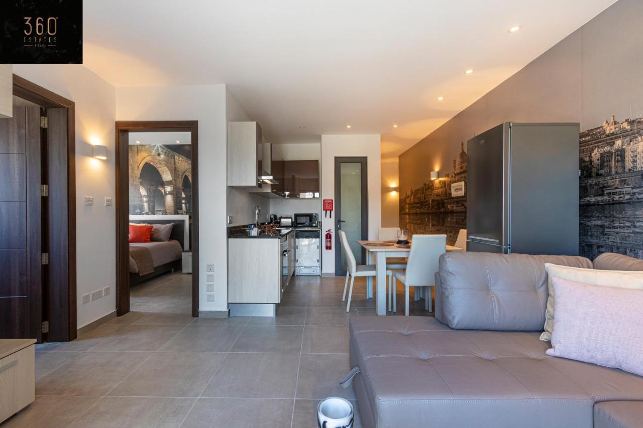 High-End Central Apt With Comfy Bed & Super Wifi By 360 Estates San Ġwann Esterno foto